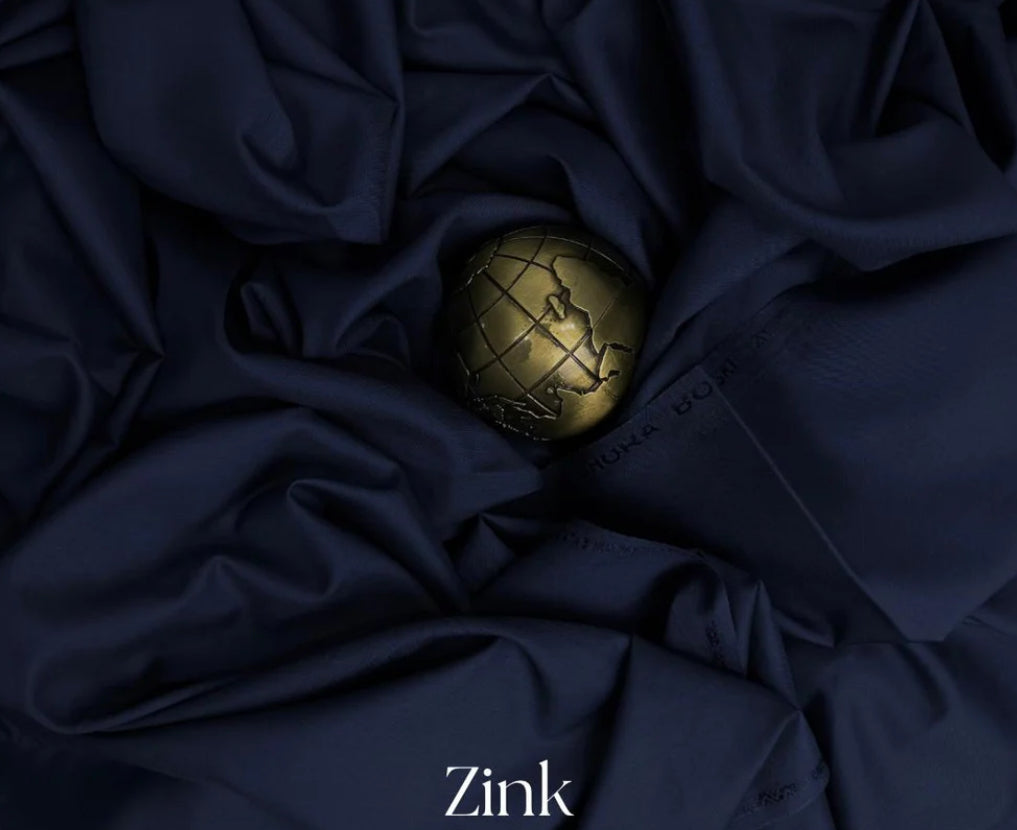 Unstitched Zink Blue Bosky